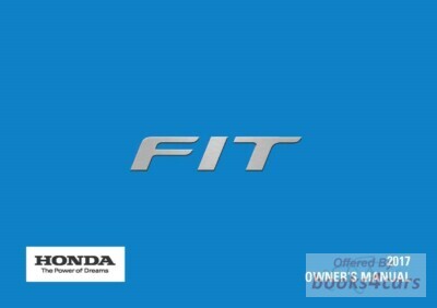 view cover of 2017 Fit Owners Manual by Honda