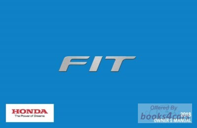view cover of 2018 Fit Owners Manual by Honda