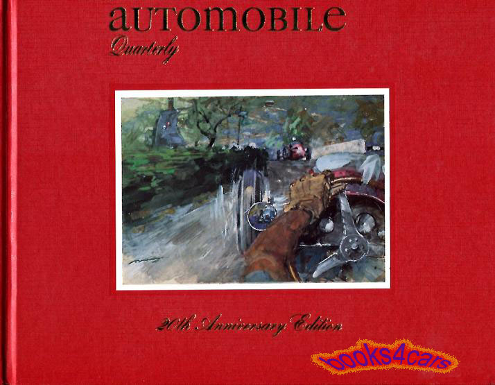 view cover of Volume 20, Issue 1 of Automobile Quarterly featuring GP cars of the '50's, Harley Earl, Figoni At Falaschi, Desoto, '82 GM F-bodies.