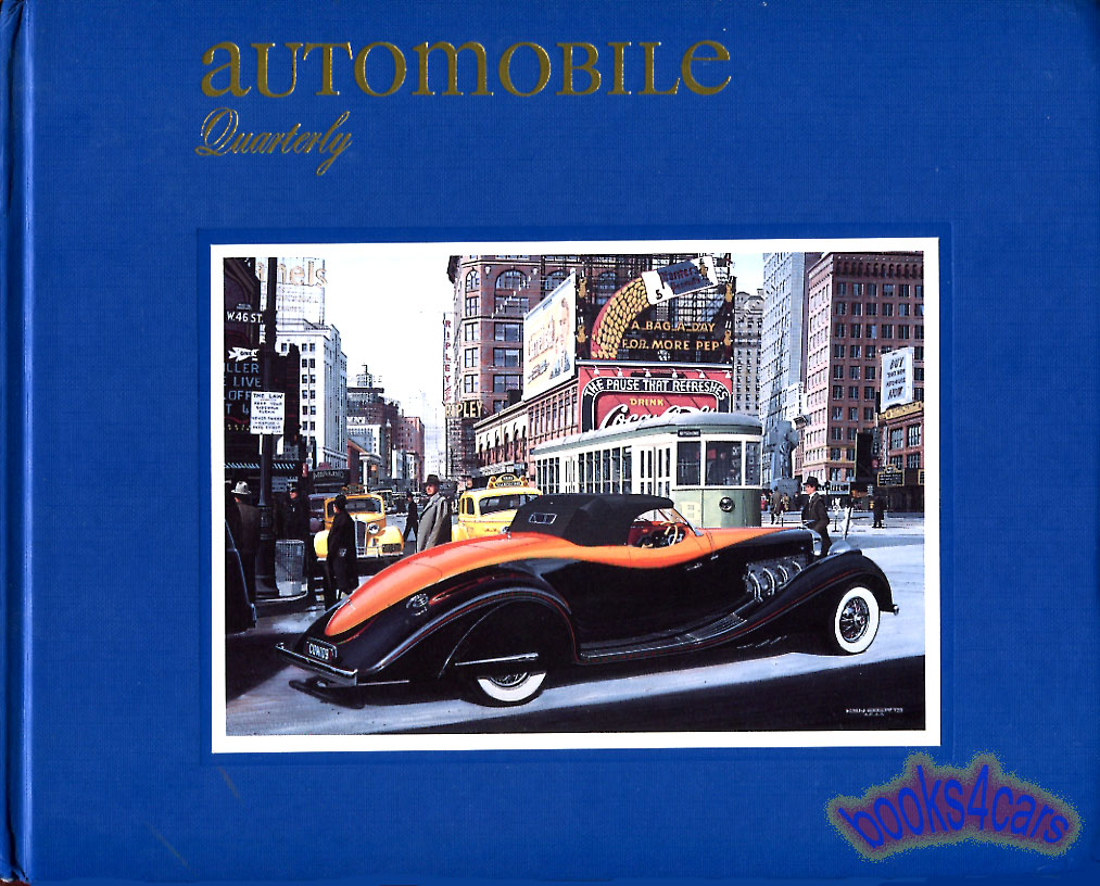 view cover of Volume 30, Issue 4 of Automobile Quarterly featuring Entire issue dedicated to Duesenberg.