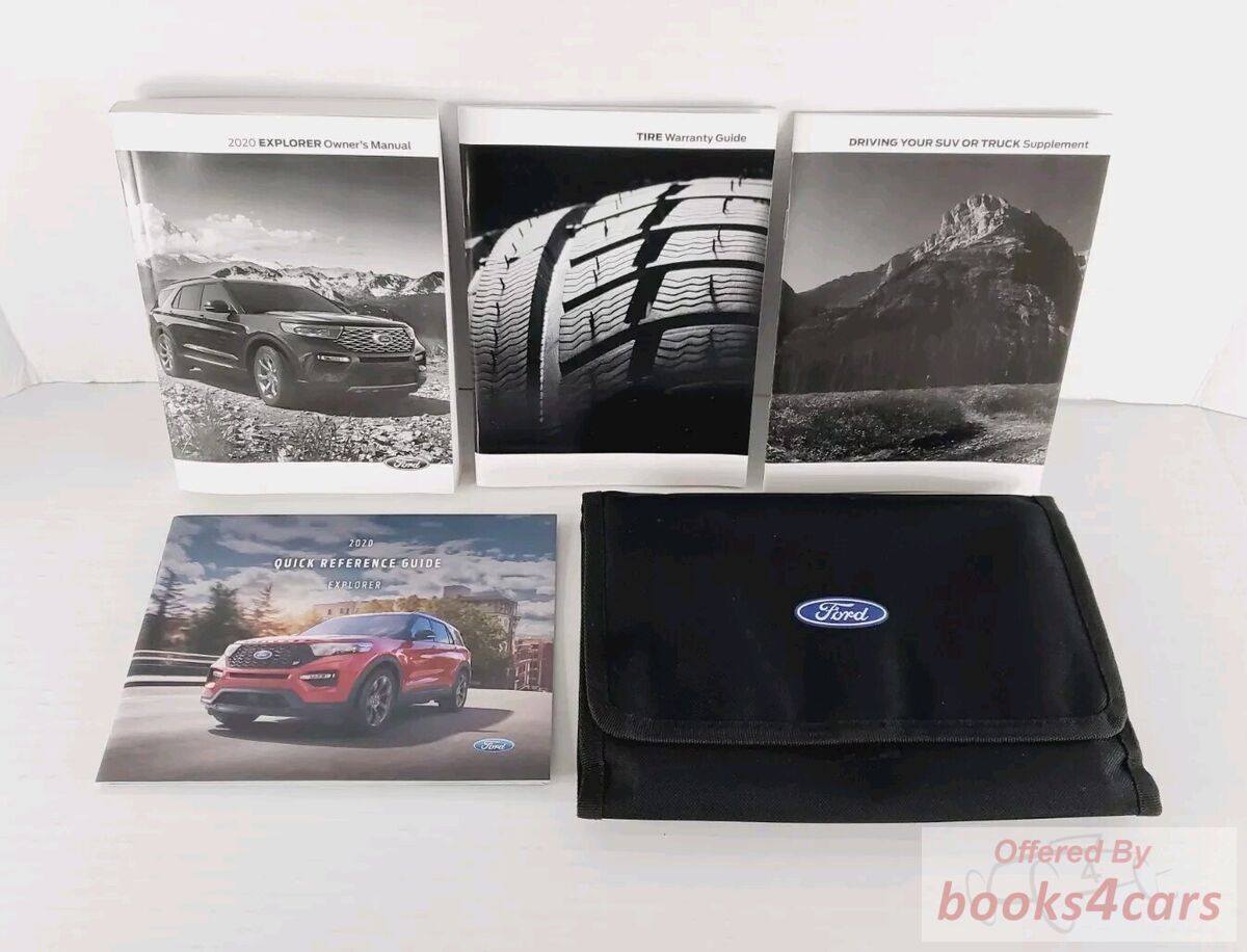 view cover of 2020 Explorer owners manual by Ford