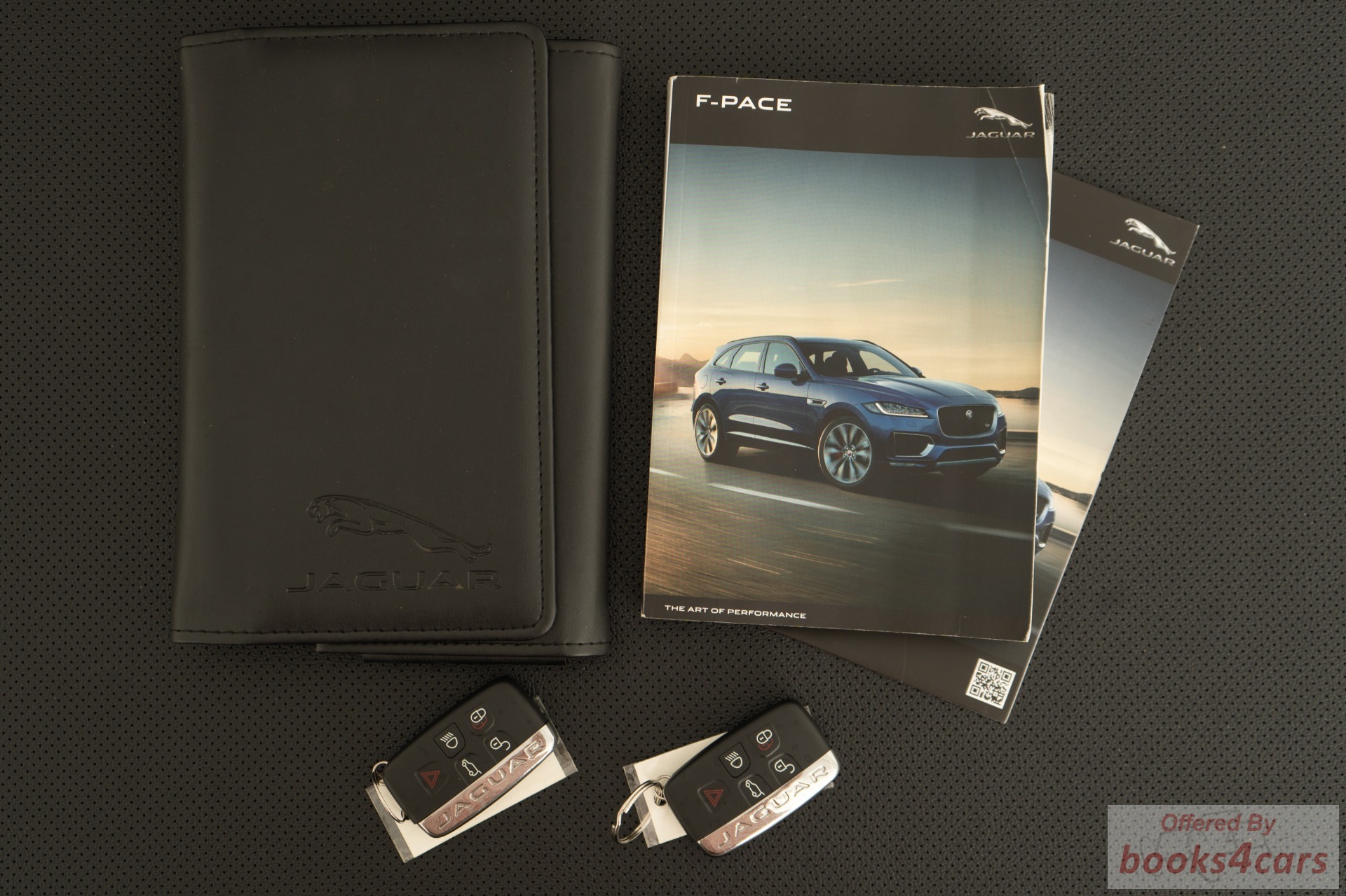 view cover of 2020 F-Pace owners manual by Jaguar